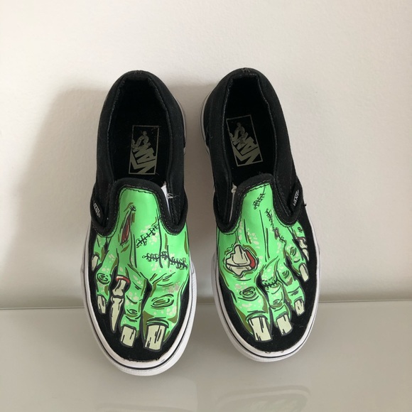 Zombie feet vans